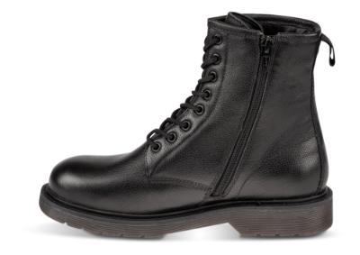 B&CO kort damestøvle sort