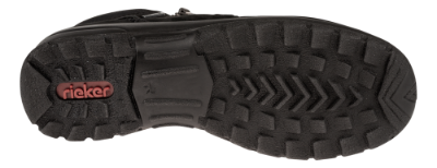 Rieker kort damestøvle sort L7160-00