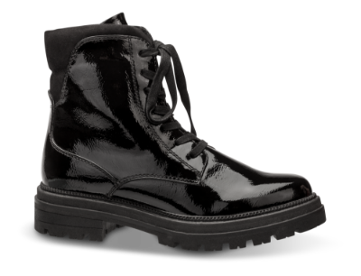 Marco Tozzi kort damestøvle sort 2-2-25221-23