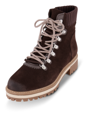 Tamaris kort damestøvlett brun 1-1-26226-23