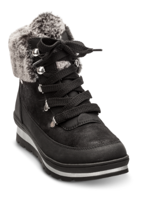 Caprice kort damestøvlett sort 9-9-26220-23