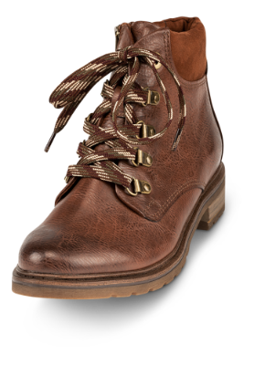 Marco Tozzi kort damestøvlett brun 2-2-25207-23