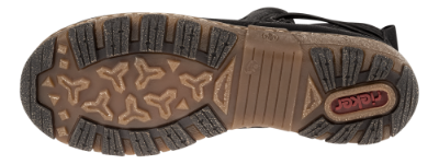 Rieker kort damestøvlett sort Z0162-00