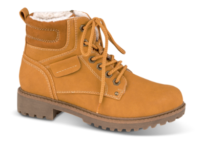 Marco Tozzi kort damestøvlett gul 2-2-26272-23