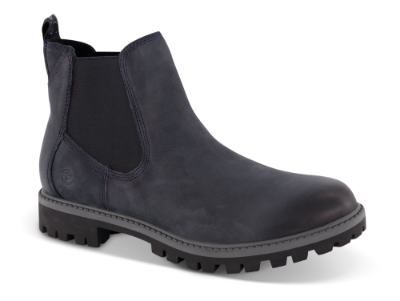 Tamaris kort damestøvlett navy 1-1-25401-23