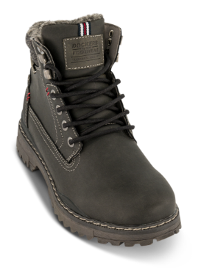 Dockers Herrestøvle Sort 47LY101