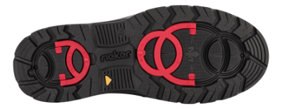 Rieker TEX Flip-Grip Chelsea Vinterstøvle Sort F5450-00