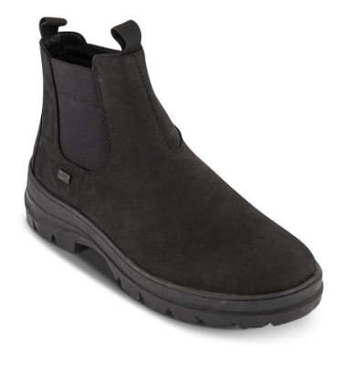 Rieker TEX Flip-Grip Chelsea Vinterstøvle Sort F5450-00
