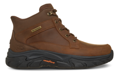Skechers Slip-ins Relaxed Fit Respected 2.0 Orson WP Støvle Brun205652