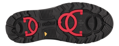 Rieker TEX Flip-Grip Chelsea Vinterstøvel Svart F5450-00