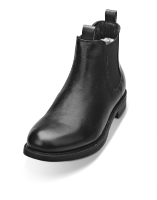 Odiin herrestøvlett sort