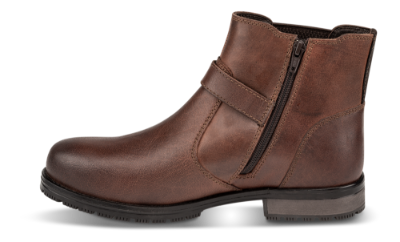 Odiin kort herrestøvlett brun