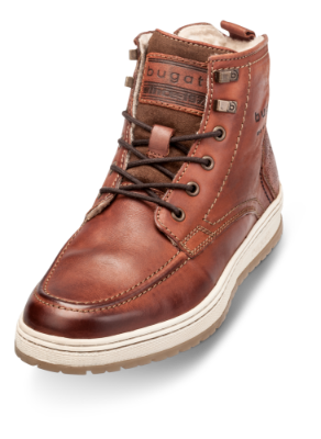 Bugatti kort herrestøvle brun 32133456