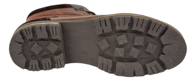 Odiin kort herrestøvlett brun