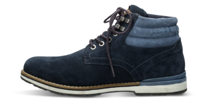 Tommy Hilfiger kort herrestøvle marineblå FM0FM02429