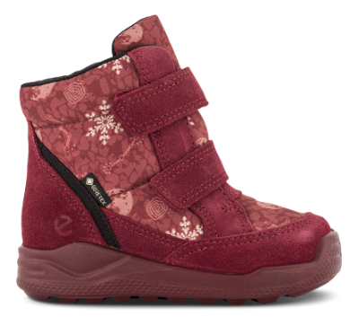 ECCO Urban Mini Vinterstøvel Bordeaux 76480161413 (20-30)