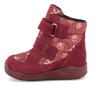 ECCO Urban Mini Vinterstøvel Bordeaux 76480161413 (20-30)