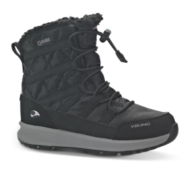 Viking børnestøvle sort 3-88310 Flinga