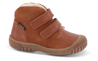 Skofus barnestøvlett brun
