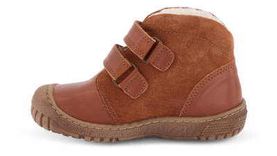Skofus barnestøvlett brun