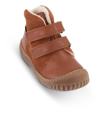 Skofus barnestøvlett brun