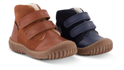 Skofus barnestøvlett brun