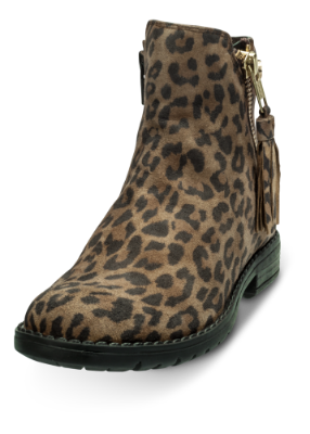 MiaMaja barnestøvlett leopard