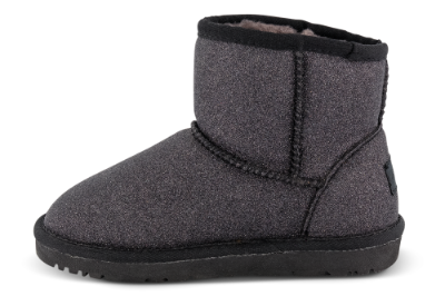 Rugged Gear barnestøvlett sort glitter 20108 Bondi Glit