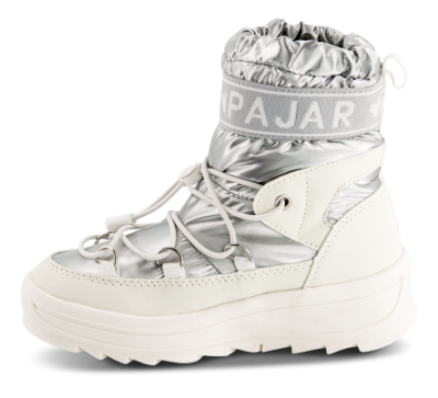 Pajar Barnestøvletter Sølv Galaxykids