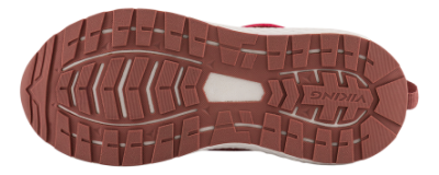 Viking Bouncy Glitter Mid WP High Sneaker Rosa 3-55510