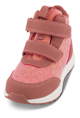 Viking Bouncy Glitter Mid WP High Sneaker Rosa 3-55510