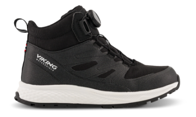 Viking Equip Mid WP 1V High Sneaker Sort 3-55595