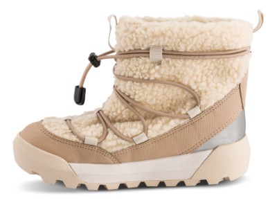 Viking Expower Flake Warm WP SL Vinterstøvel Beige 3-95355