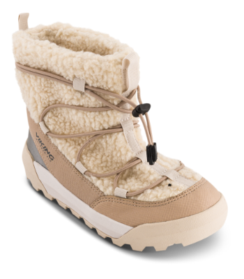Viking Expower Flake Warm WP SL Vinterstøvel Beige 3-95355
