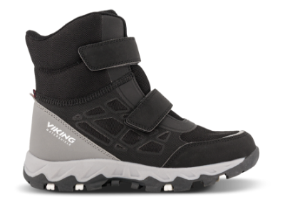 Viking Track Warm WP 2V Vinterstøvel Svart 3-95615