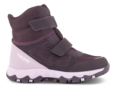 Viking Track Warm WP 2V Vinterstøvel Lilla 3-95615
