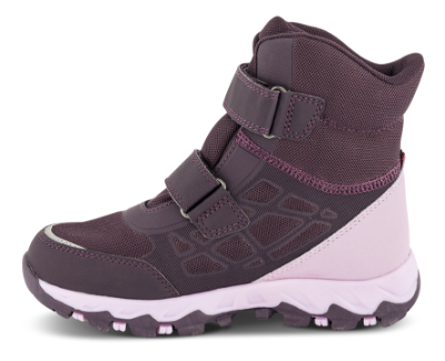 Viking Track Warm WP 2V Vinterstøvel Lilla 3-95615