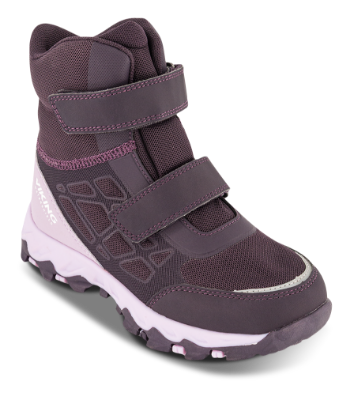 Viking Track Warm WP 2V Vinterstøvel Lilla 3-95615
