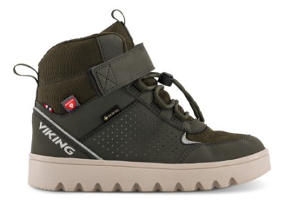 Viking Fleek Warm GTX 1V SL Vinterstøvle Grøn 3-94715