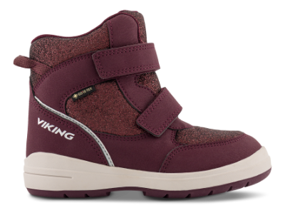 Viking Fun Glitter Warm GTX 2V Vinterstøvel Bordeaux 3-94615