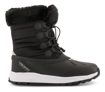 Viking Equip Warm WP Zip Vinterstøvle Sort 3-93610