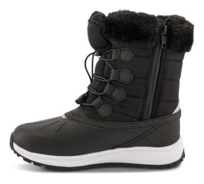 Viking Equip Warm WP Zip Vinterstøvle Sort 3-93610