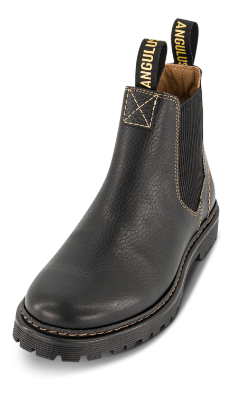 Angulus Chelsea Støvle Sort 6178-101
