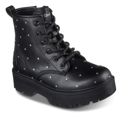 Skechers Gravlen HI Jewels Strut Støvle Sort 303471L