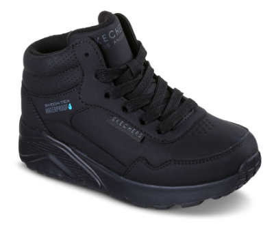 Skechers Uno Lite Aqua Ave WP Støvle Sort 417009L