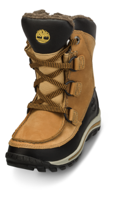 Timberland barnestøvlett gul/sort C3571R