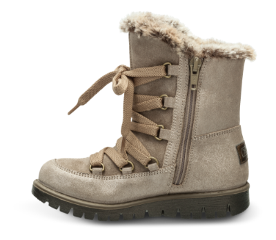 No name barnestøvlett taupe