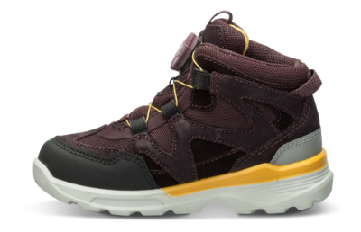 ECCO barnestøvlett burgunder 760622 URBAN HIK