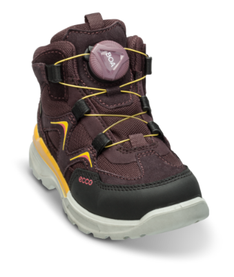 ECCO barnestøvlett burgunder 760622 URBAN HIK