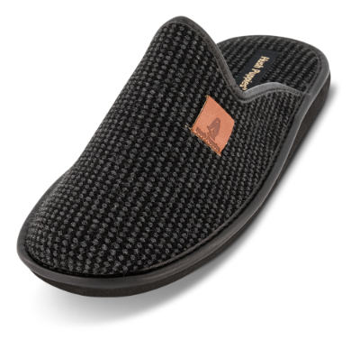 Hush puppies Herre hjemmesko Sort 4861BLK0*